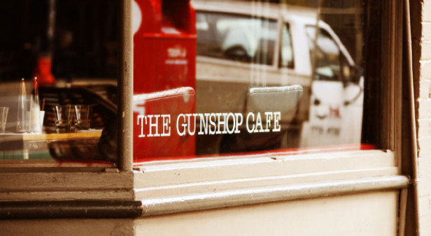 the gunshop cafe, west end