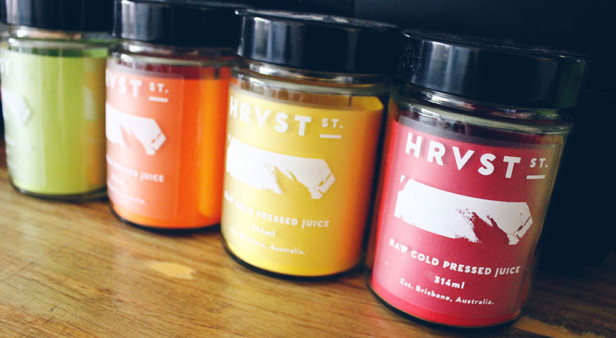 Try some cold-pressed goodness from HRVST ST Juice