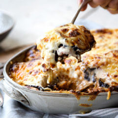 Eat Mediterranean with a slice of healthy moussaka