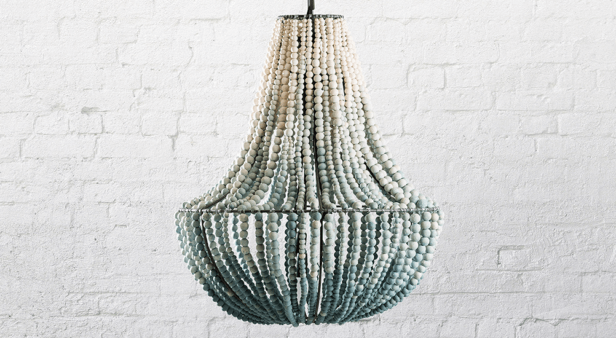 Make any room impressive with a beaded chandelier from klaylife
