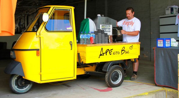 Sip coffee for a good cause at Orange Sky Laundry&#8217;s new coffee cart