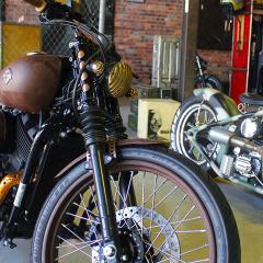 Choppers, chop-shops and coffee at Fortitude Valley&#8217;s Smoked Garage