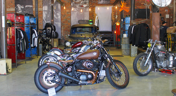 Choppers, chop-shops and coffee at Fortitude Valley&#8217;s Smoked Garage