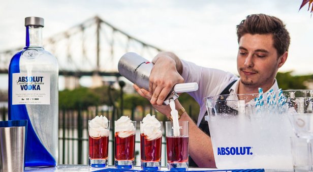 Absolut Winter Pop-up Bar