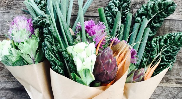 Gift someone a bouquet they can bite into from Nourish Posy Co.