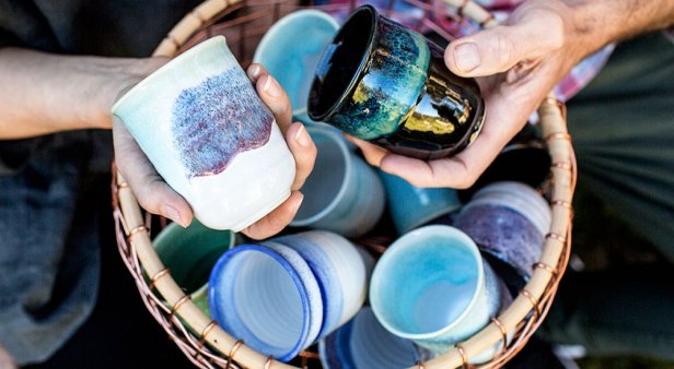 Join the war on waste with a handmade Planet Cup from Renton Bishopric Ceramics