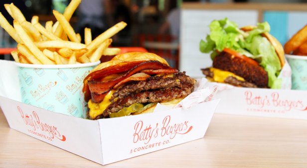 Nice buns! Betty&#8217;s Burgers &amp; Concrete Co. has arrived in Newstead