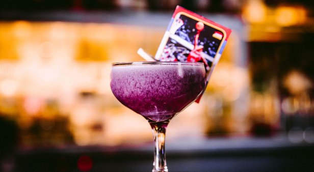 Slam-dunk your tastebuds with Press Club’s signature Space Jam cocktail