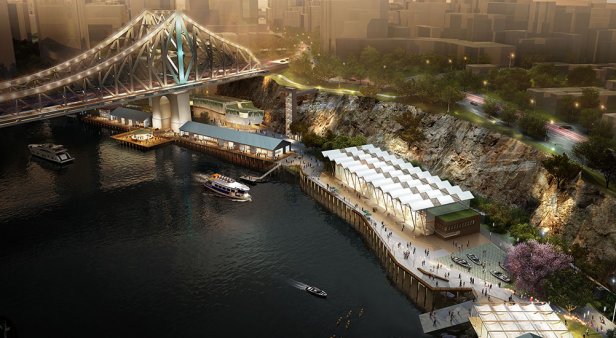 Icons sign on for the prestigious food and drink offering at Howard Smith Wharves