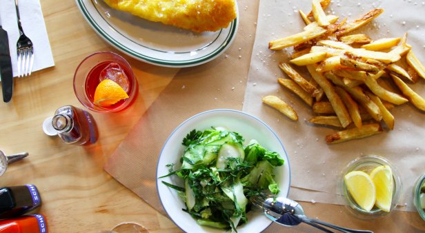 Classic choices with new-school flair – Ol&#8217; School brings quality fish and chips (and truffle chip butties) to South Brisbane