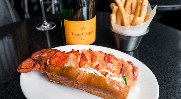 A lobster roll and champagne pop-up has landed on the Gold Coast