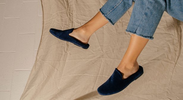 Inside and out – the chic slippers you can wear anywhere (even the pub)