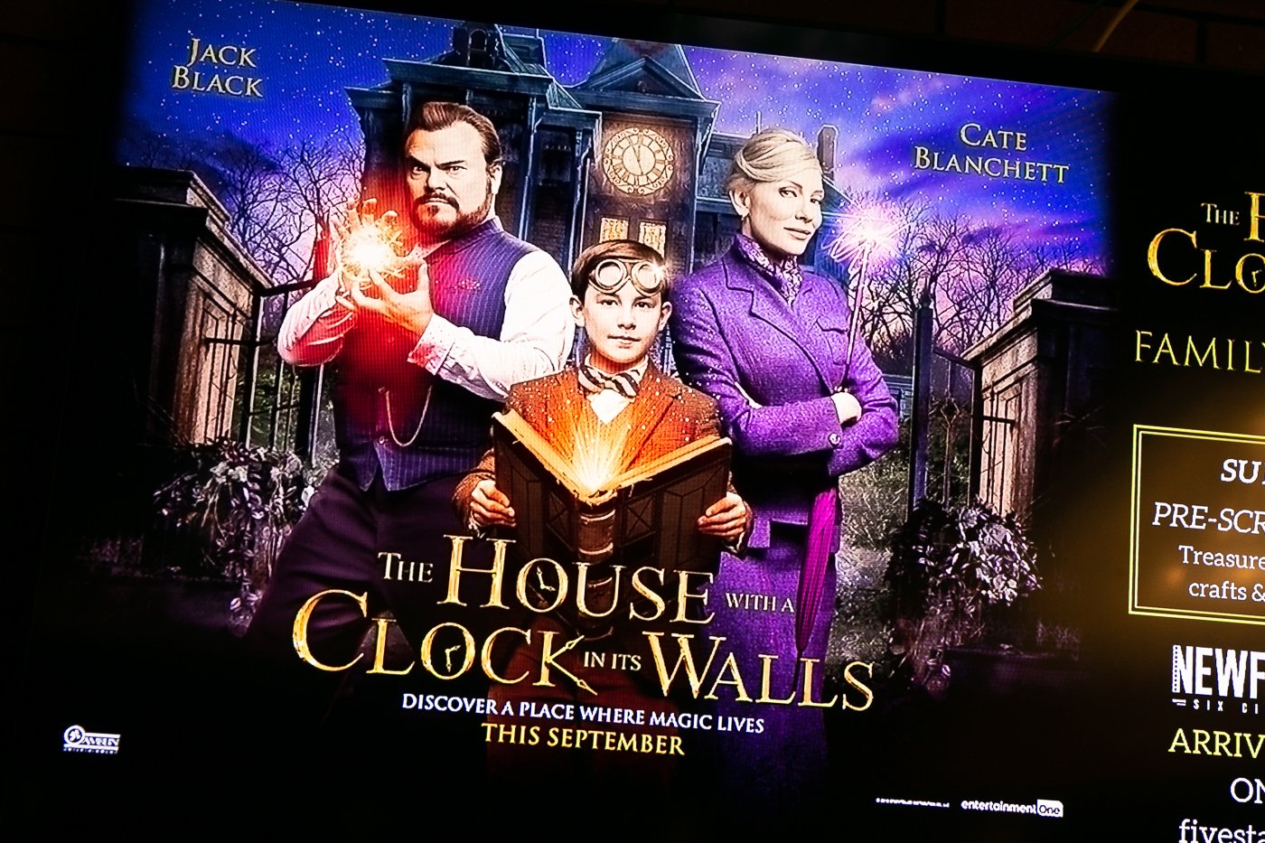 TWE&#8217;s screening of The House with a Clock in Its Walls