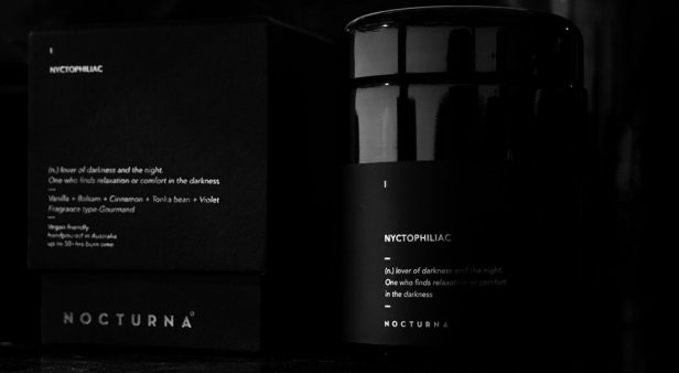 Illuminate your dark side with cruelty free Nocturna candles