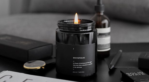 Illuminate your dark side with cruelty free Nocturna candles