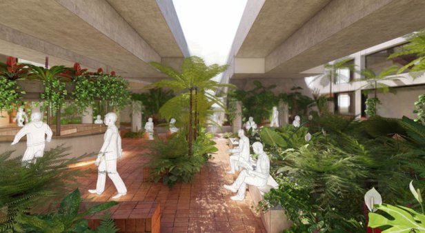 Fish Lane is set to get a lush urban park with retail, dining and entertainment spaces