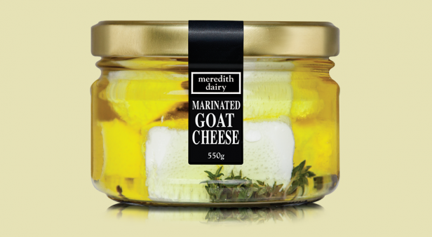 Stock up on pepperberry goats cheese from Meredith Dairy