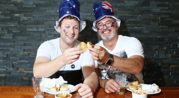 Annual Australia Day Meat Pie Eating Contest