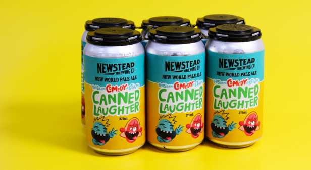 Crack some canned laughter – Newstead Brewing Co. teams up with the Brisbane Comedy Festival