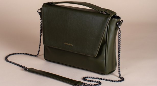 MIHA PLAIN BAG- Tan, vegan leather — KESA + KONC Designer handbags Australia  | Vegan leather shoulder bag, Bags, Vegan leather
