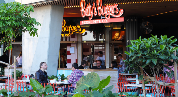 Buns under the bridge – Betty&#8217;s Burgers opens its Howard Smith Wharves riverside outpost