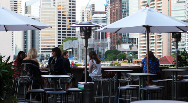 Sip spritz by sunset at The Fantauzzo&#8217;s own rooftop watering hole Fiume Bar