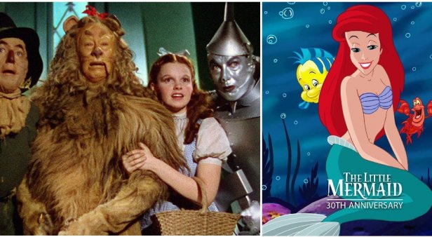 Wizard of Oz &#038; Little Mermaid movie afternoon