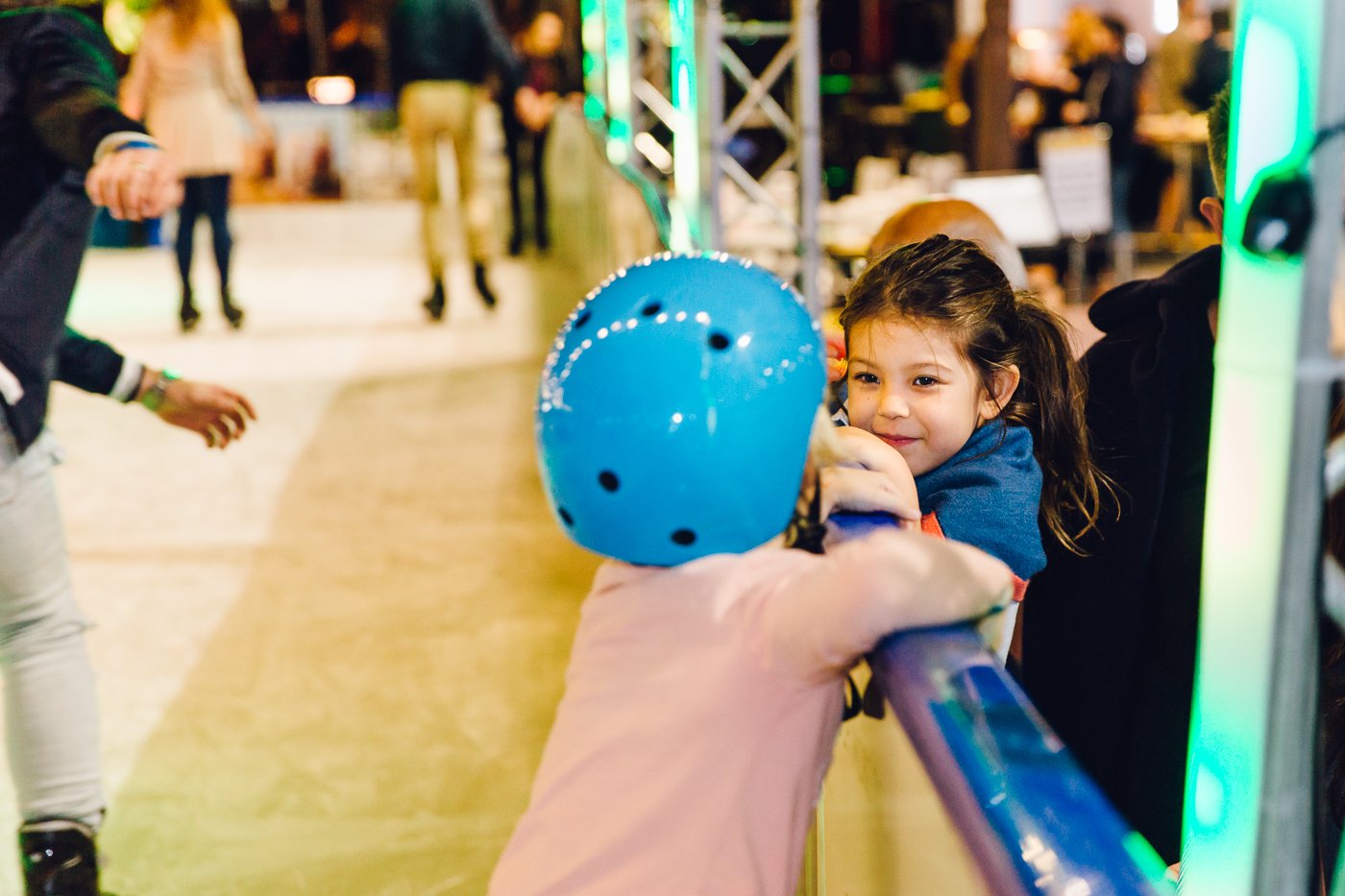 Skating At Festival