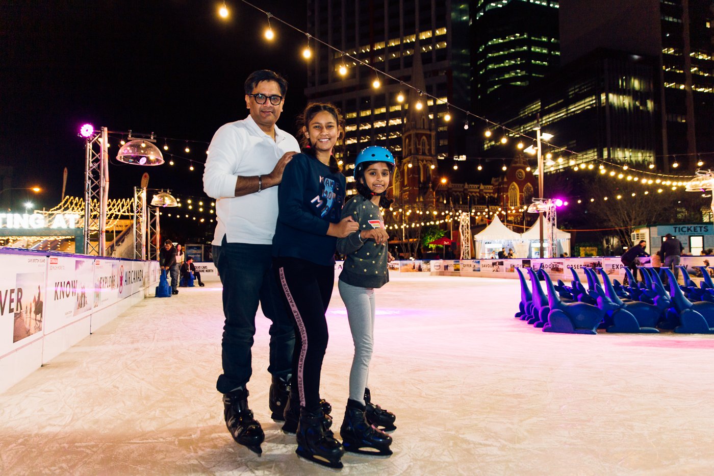 Skating At Festival