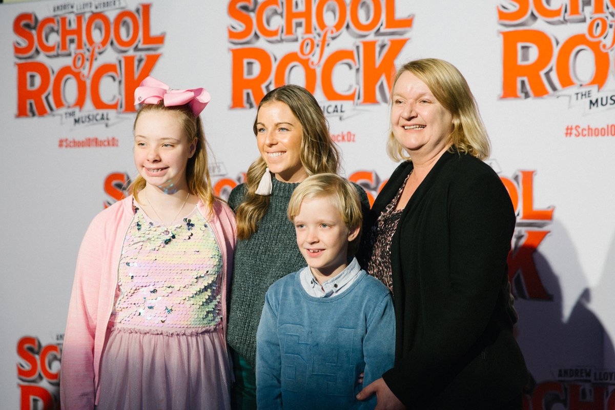 School of Rock Red Carpet Opening Night