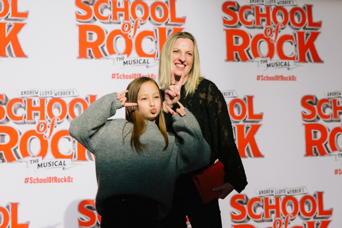 School of Rock Red Carpet Opening Night