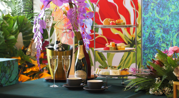 High tea gets elevated – Perrier-Jouët launches its Art of the Wild event series