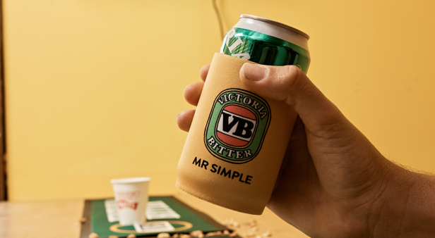 Mr Simple and Victoria Bitter team up on some froth-worthy threads