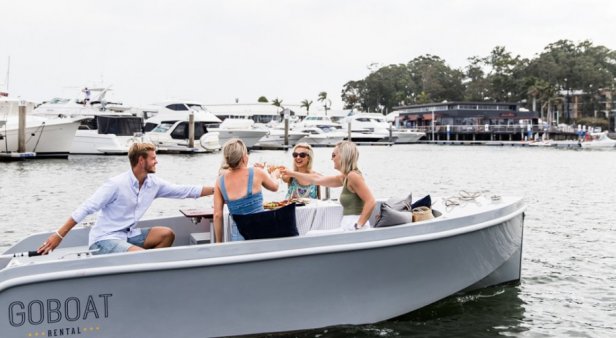 Ahoy, mates! Eco-friendly electric picnic boats by GoBoat are setting sail on the Gold Coast