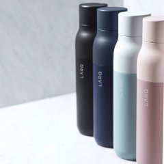 Sip brilliantly with LARQ&#8217;s self-cleaning water bottle