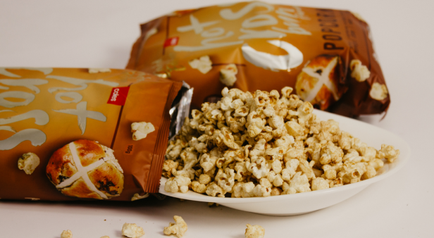 Pop worth the hop – Coles releases hot cross bun-flavoured popcorn