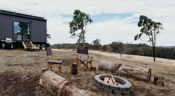Go off-grid in your very own tiny holiday house just 2.5-hours out of Brisbane