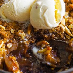 Simple delicious – five easy crumble recipes to impress your winter guests
