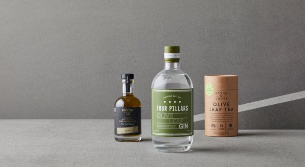 Four Pillars unveils a palate-pleasing olive-leaf gin