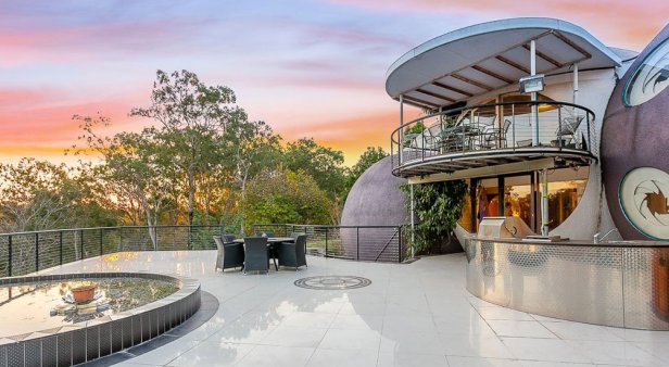 Live out your futuristic dreams with this totally extra Bubble House