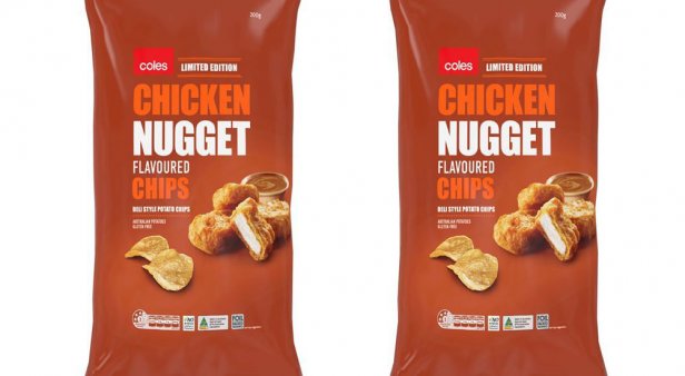 Genius or insane? Coles has created two new eye-popping flavours of chips