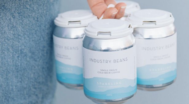 Crack a tin of sparkling cold-brew coffee from Industry Beans