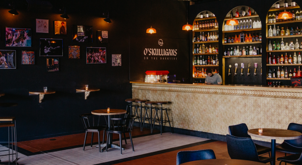 Let&#8217;s get loud – moody rock &#8216;n&#8217; roll-inspired boozer O&#8217;Skulligans opens in The Valley