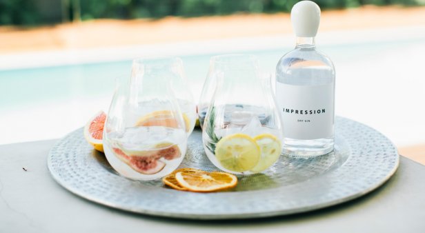 Antioxidant-packed Impression Gin raises the bar while you raise a glass