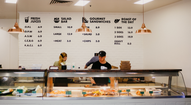 Score your lunchtime essentials from inner-city newcomer Harvest on George