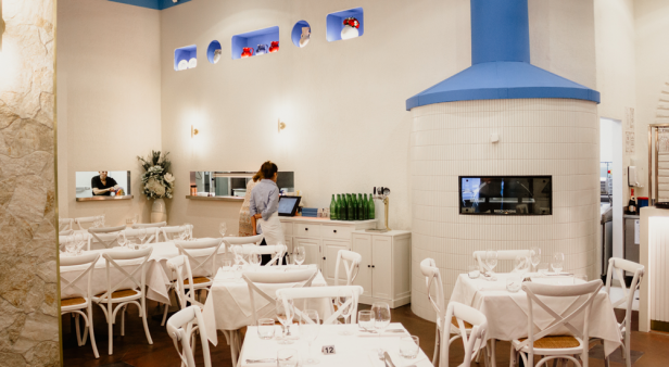 Say yassou to Santorini Restaurant Grill Bar, Newstead&#8217;s home of Greek eats