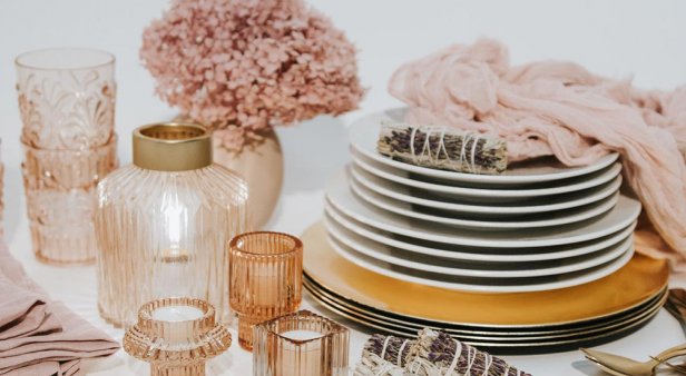 Rent a party-perfect tablescape from The Box/d Society