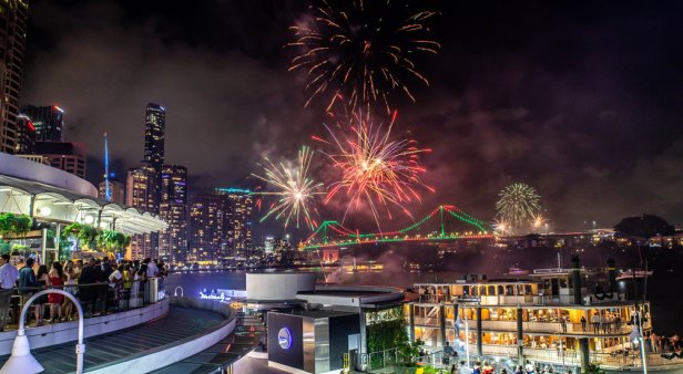 Fireworks, finches and flavourful fare – how to celebrate Brisbane Festival at Eagle Street Pier