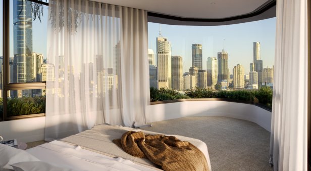 Clifftop opulence comes to Kangaroo Point in the form of Skye by Pikos