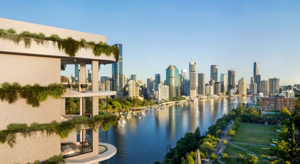 Clifftop opulence comes to Kangaroo Point in the form of Skye by Pikos